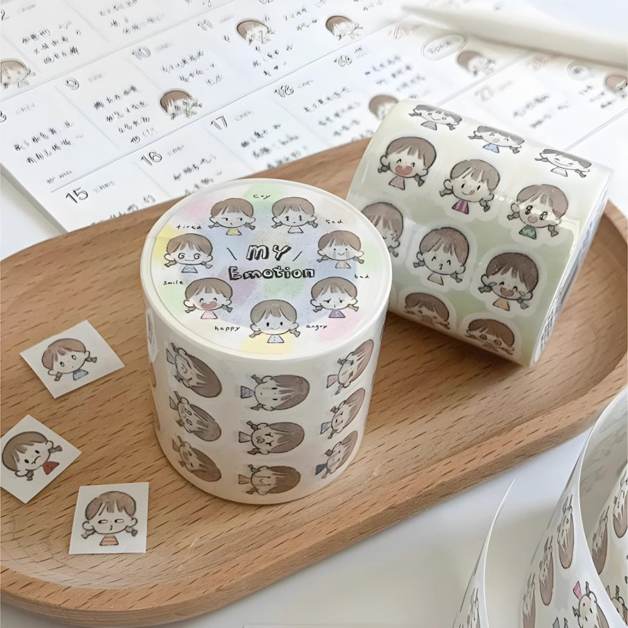 Die-Cut sticker rolls