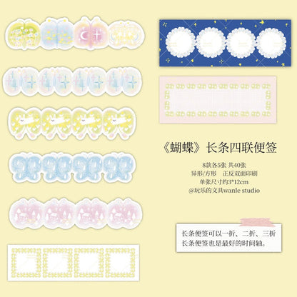 Memo Pads - Cup and Bowl & Butterfly