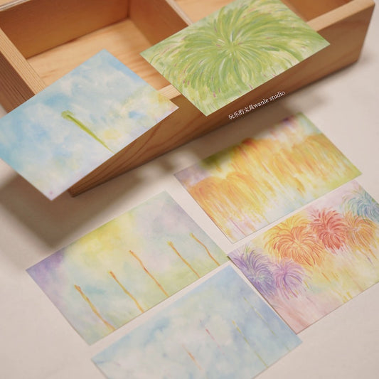Memo Pad - Fireworks