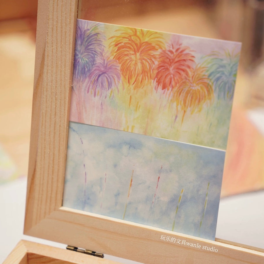 Memo Pad - Fireworks
