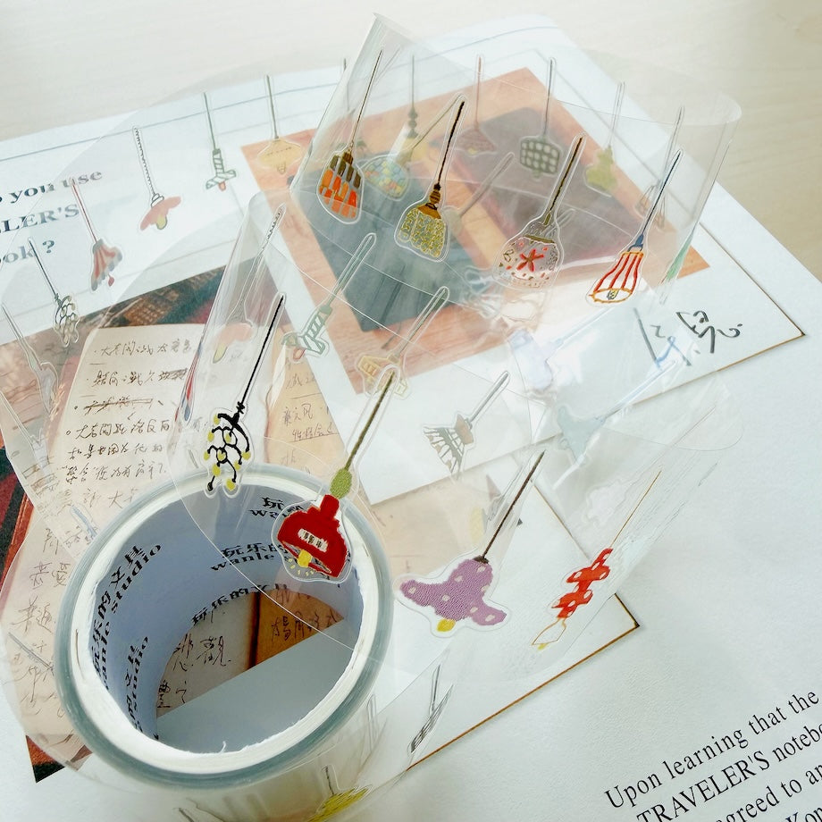 Die-Cut Sticker Roll - Pendant Light