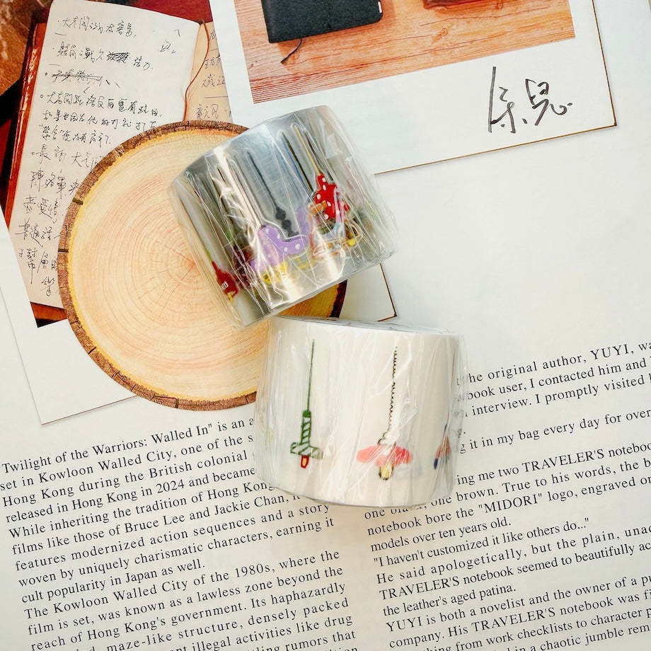 Die-Cut Sticker Roll - Pendant Light