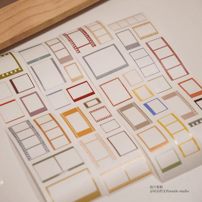 Die-Cut Sticker Roll - Photo Frames