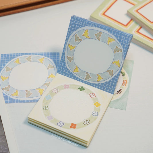 Memo Pad - Plate-Clock