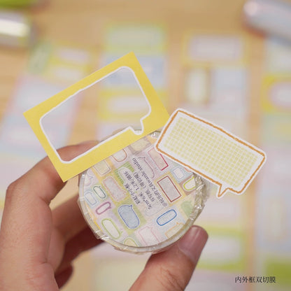 Writing Memo Roll - Rainbow Bubbles