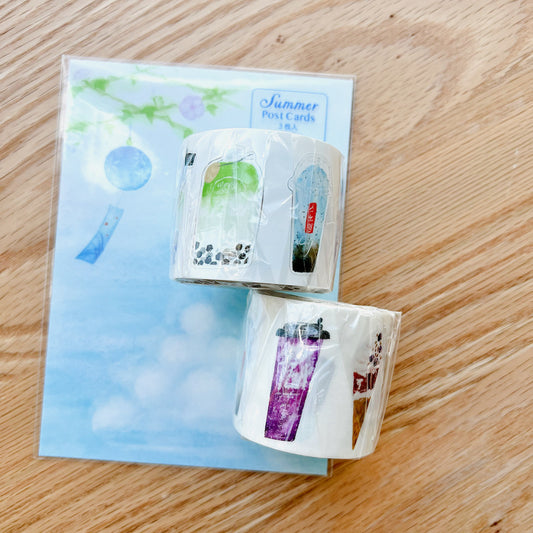 Die-Cut Sticker Roll - Summer Refresh