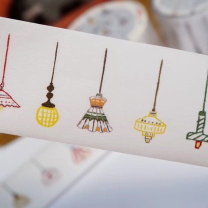 Die-Cut Sticker Roll - Pendant Light