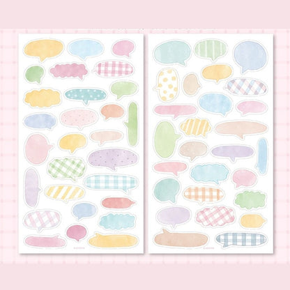Die-Cut Sticker Sheets - Frame