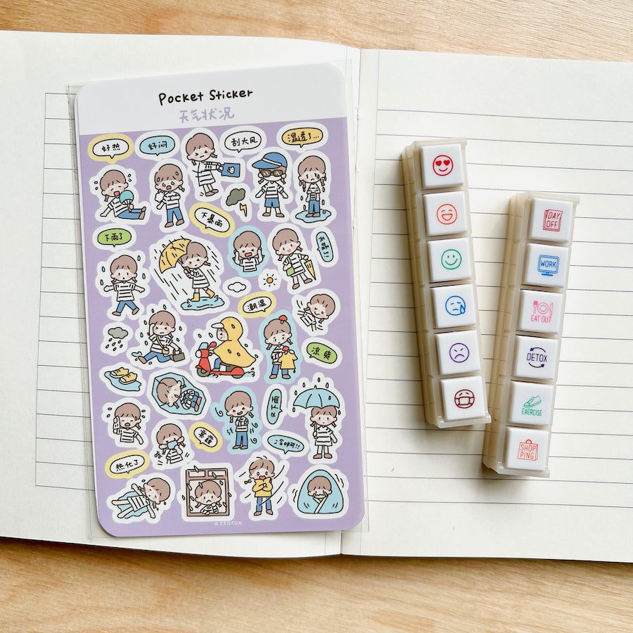 Pocket Sticker Sheets vol.2