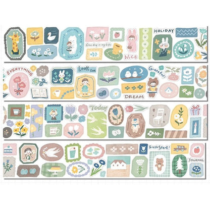Die-Cut Sticker Roll - A Little Piece
