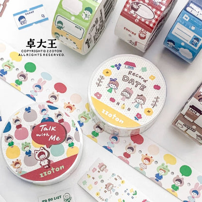ZZOTON Label Sticker Rolls