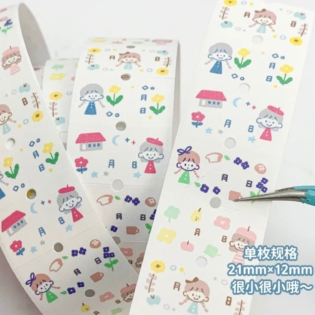 ZZOTON Label Sticker Rolls