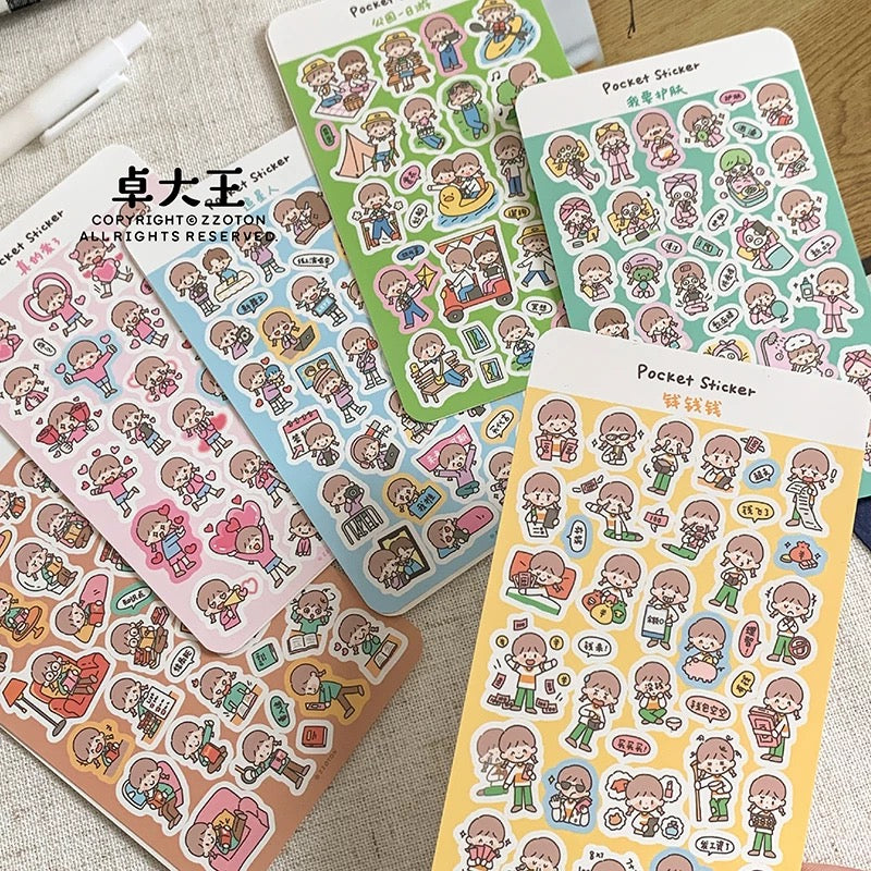Pocket Sticker Sheets vol.7