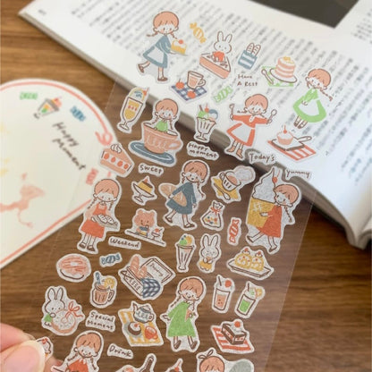 Die-Cut Sticker Sheets - Lines and Colors