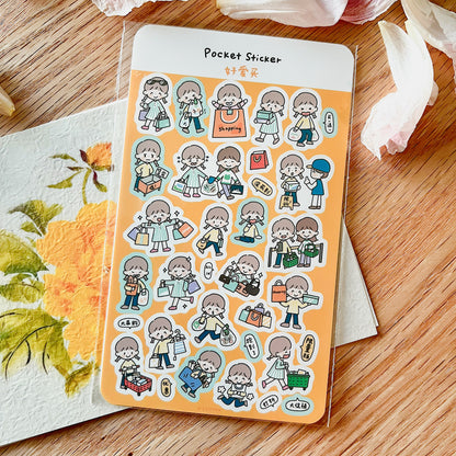 Pocket Sticker Sheets vol.8