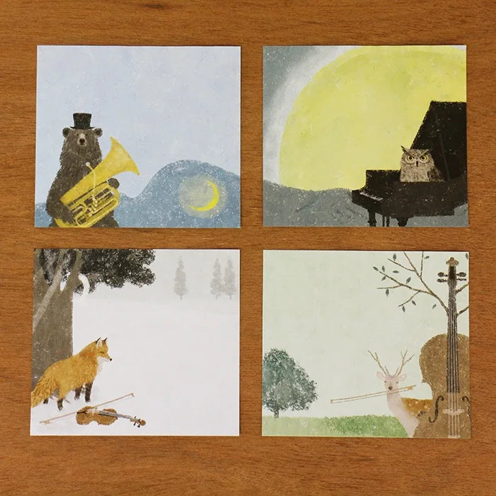 Cozyca Block Memo Pad Sample - Akira Kusaka