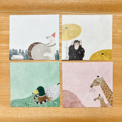 Cozyca Block Memo Pad Sample - Akira Kusaka