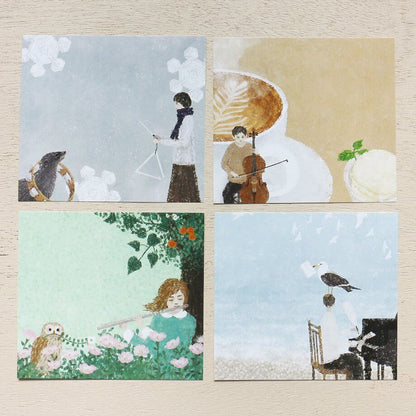 Cozyca Block Memo Pad Sample - Akira Kusaka