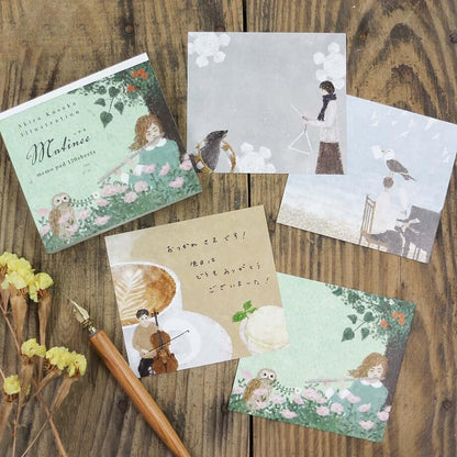 Cozyca Block Memo Pad Sample - Akira Kusaka