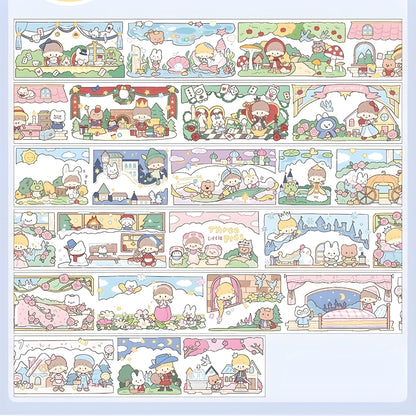 washi tape designs of fairy tales