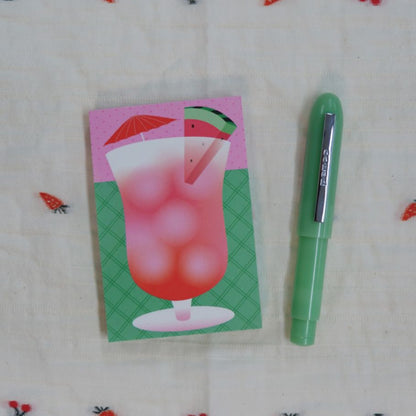Summer Fruit Dessert Memo Pads
