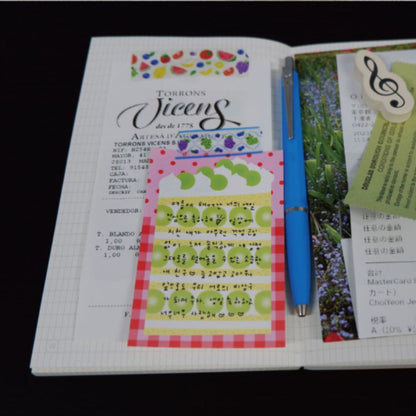 Summer Fruit Dessert Memo Pads