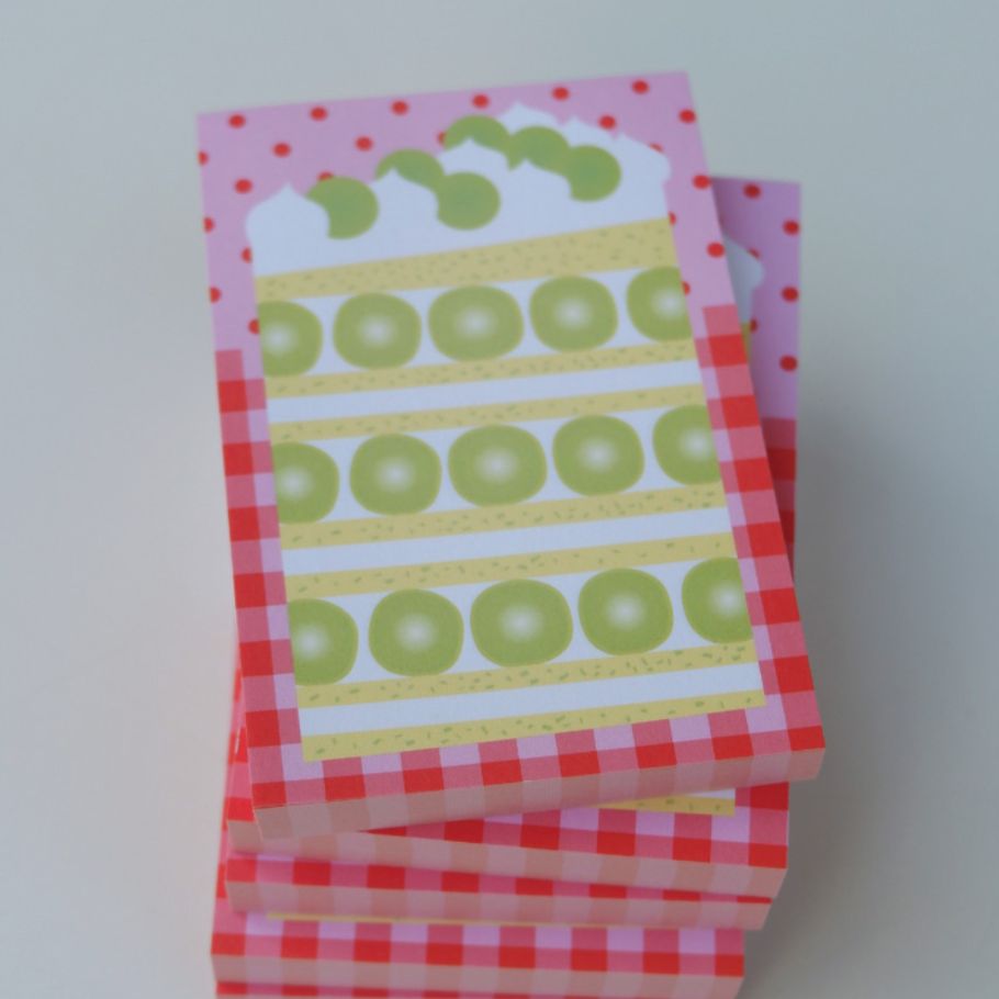 Summer Fruit Dessert Memo Pads