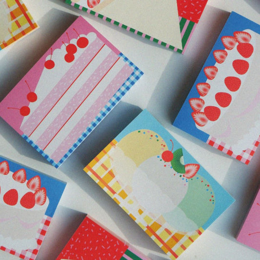 Fruit Dessert Memo Pads