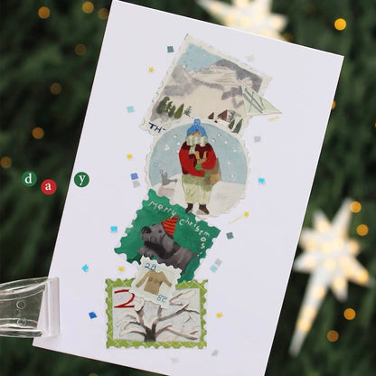 PET Tape - Winter Stamps