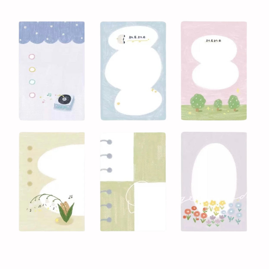 Lovely memo pads designs