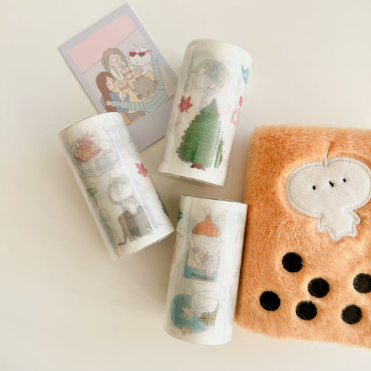 Die-Cut Sticker Roll - Autumn papa