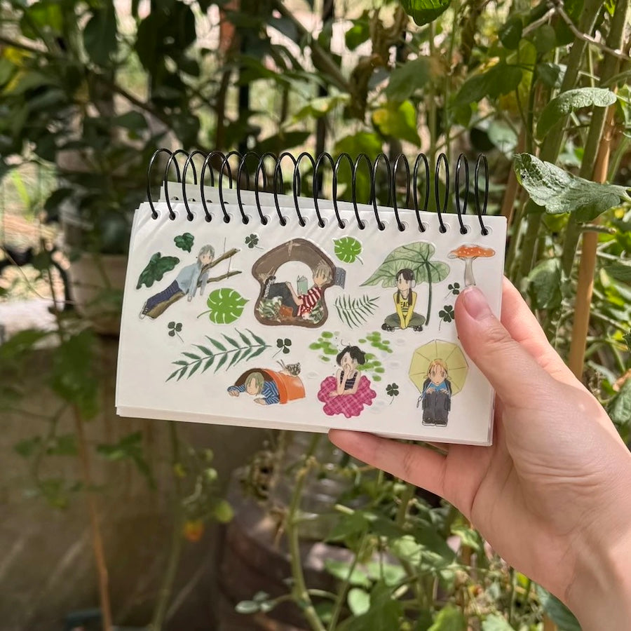 Die-Cut Sticker Roll - Climb