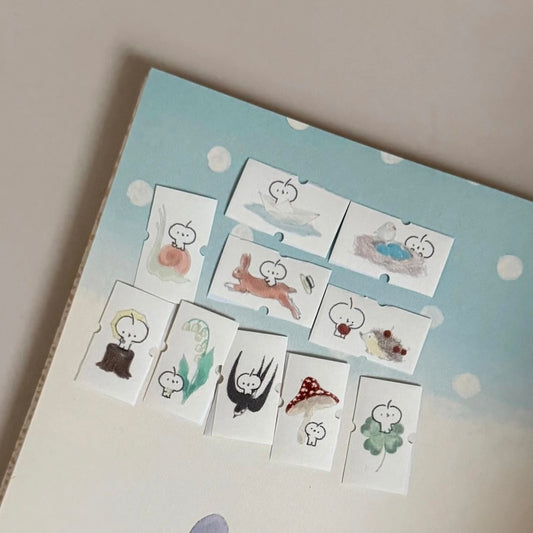 Label Sticker Roll - Fall Fairy Tale