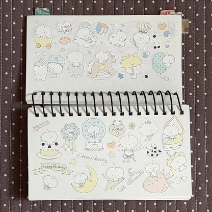 Die-Cut Sticker Roll - Good Night Baby