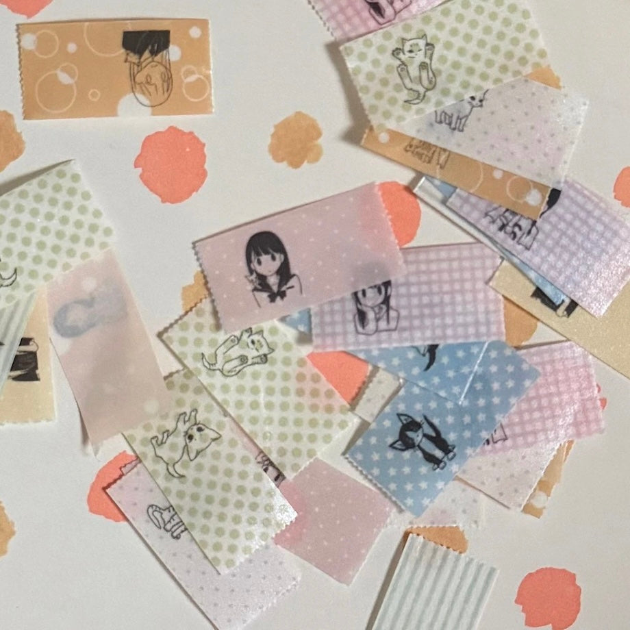 Shiny Washi Tape - Kitten