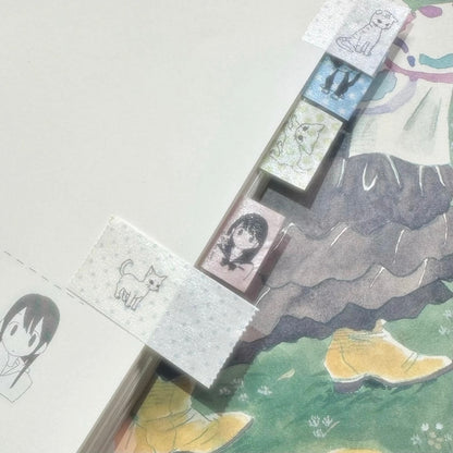 Shiny Washi Tape - Kitten