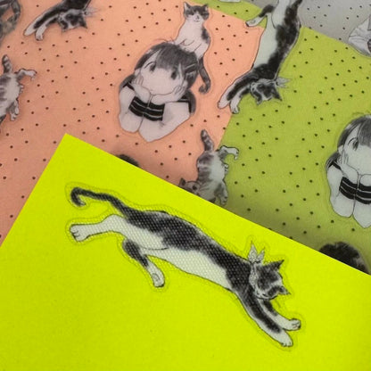Die-Cut Sticker Roll - Kitten