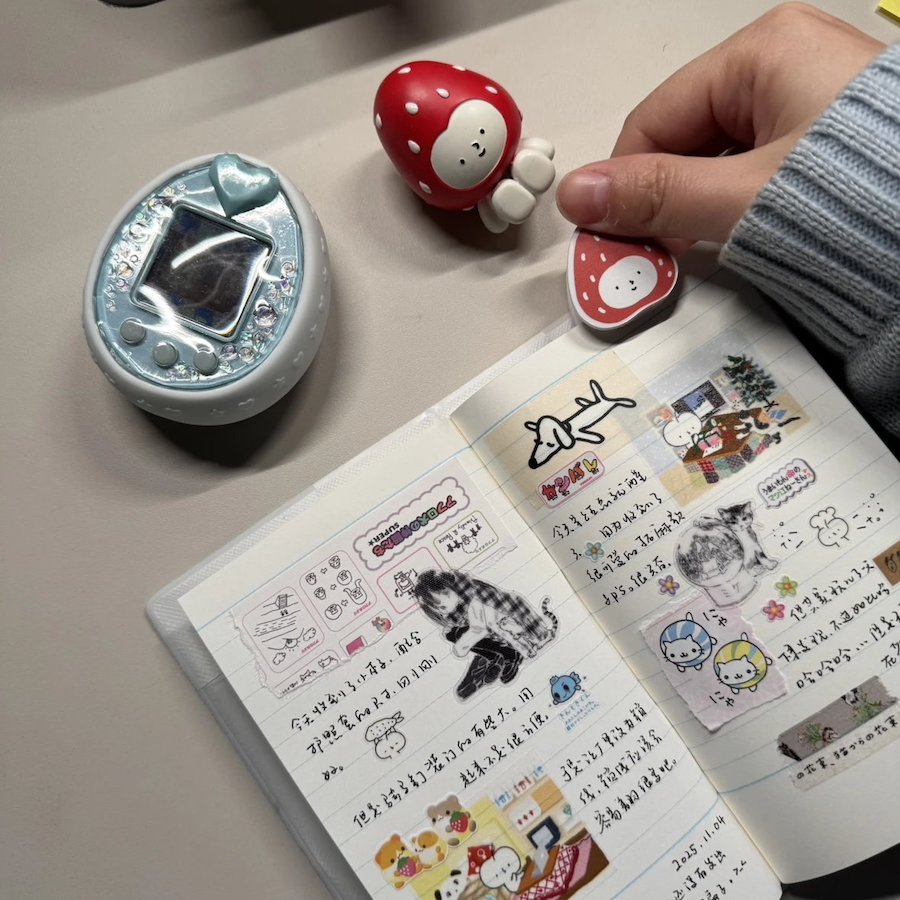 Die-Cut Sticker Roll - Kitten