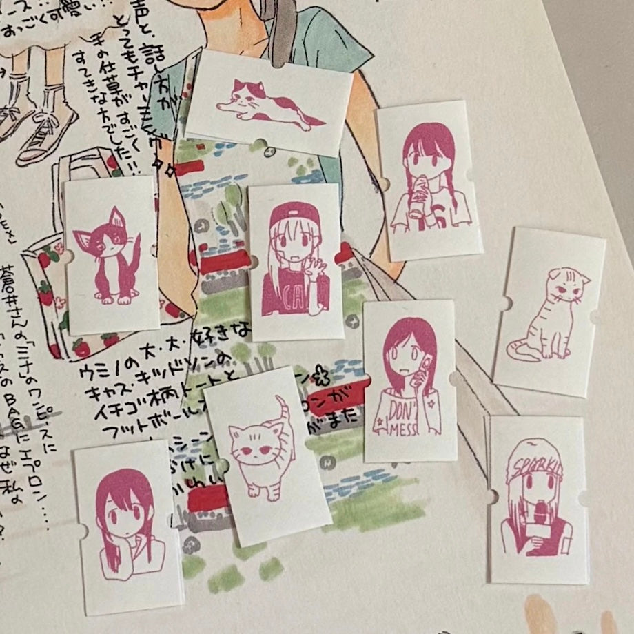 Label Sticker Roll - Kitten