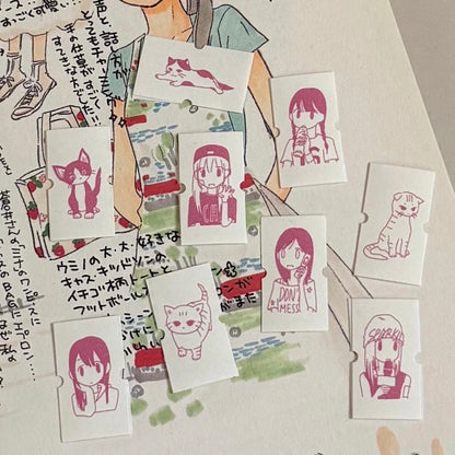 Label Sticker Roll - Kitten