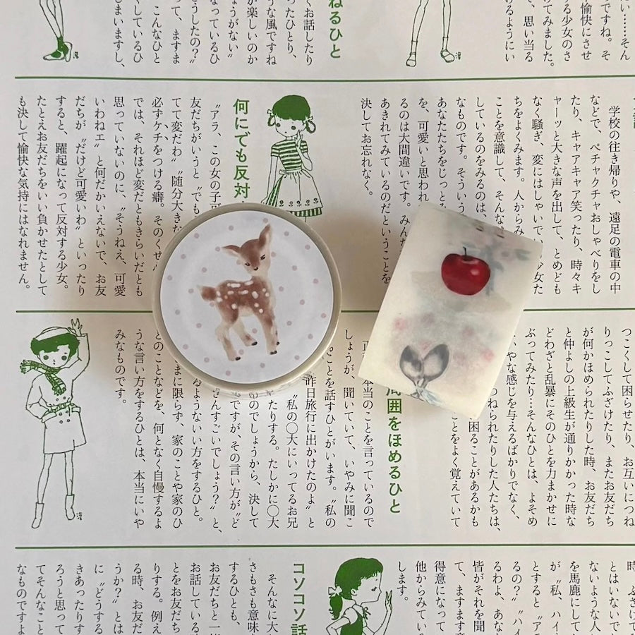 Die-Cut Sticker Roll - Little Deer