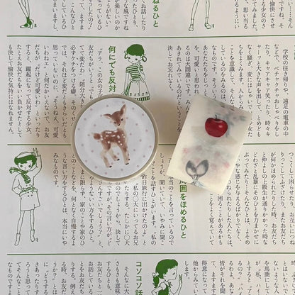 Die-Cut Sticker Roll - Little Deer