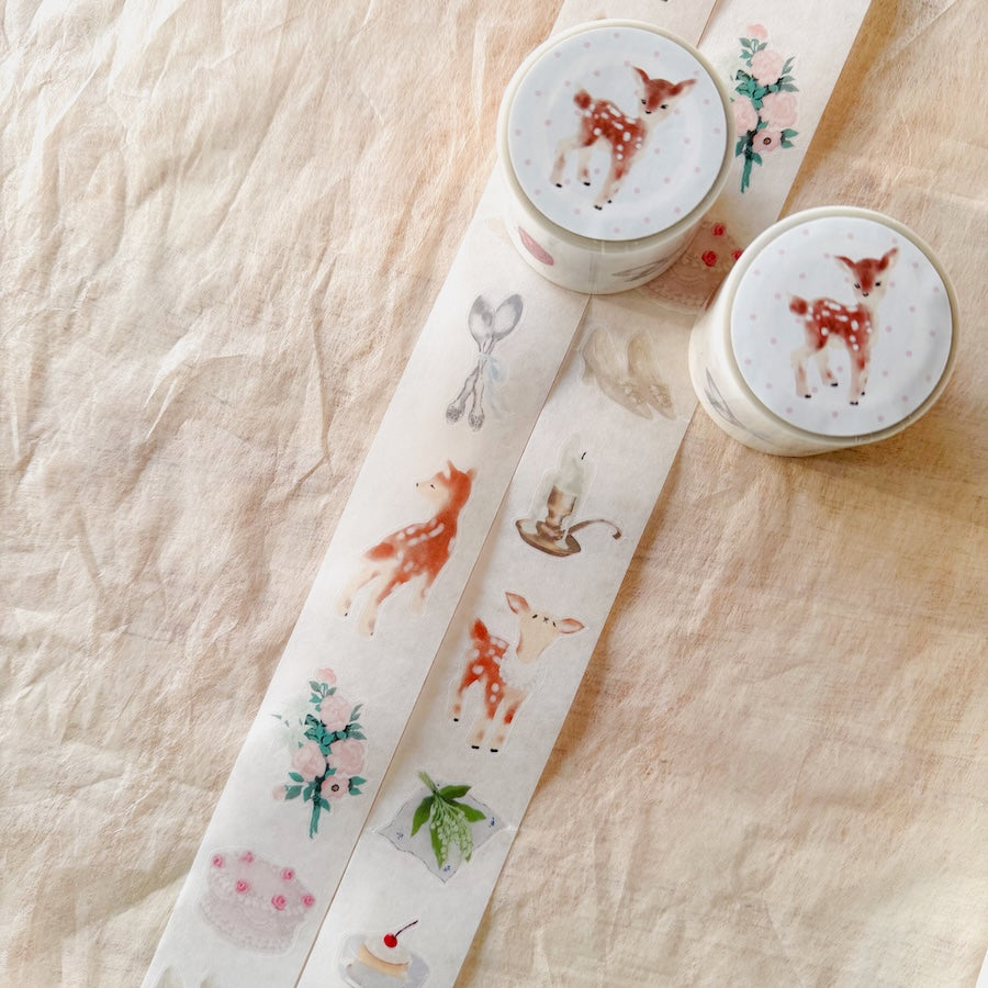 Die-Cut Sticker Roll - Little Deer