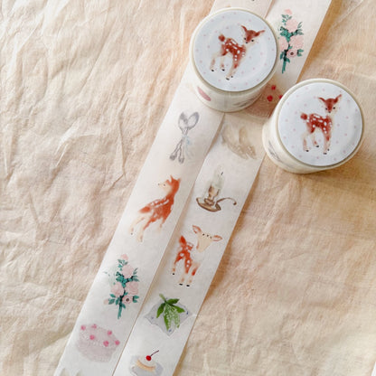 Die-Cut Sticker Roll - Little Deer