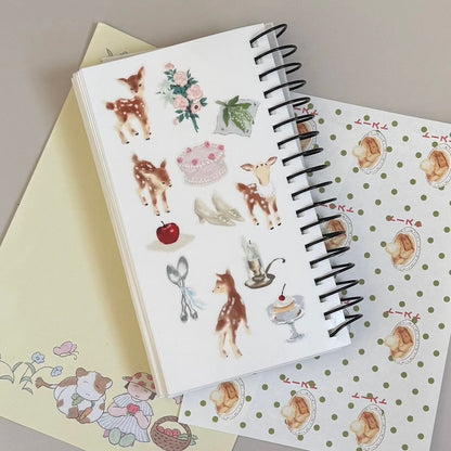 Die-Cut Sticker Roll - Little Deer