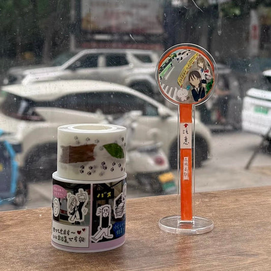 Road Sign Washi Tape Stand