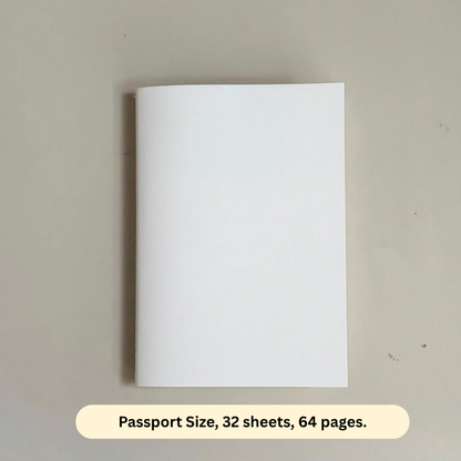 Summer Kitten Notebook - Passport Size