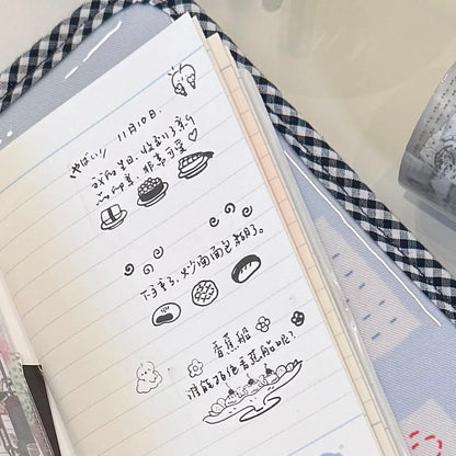 Pre-Inked 4-in-1 Stamp Set - What to Eat Today?