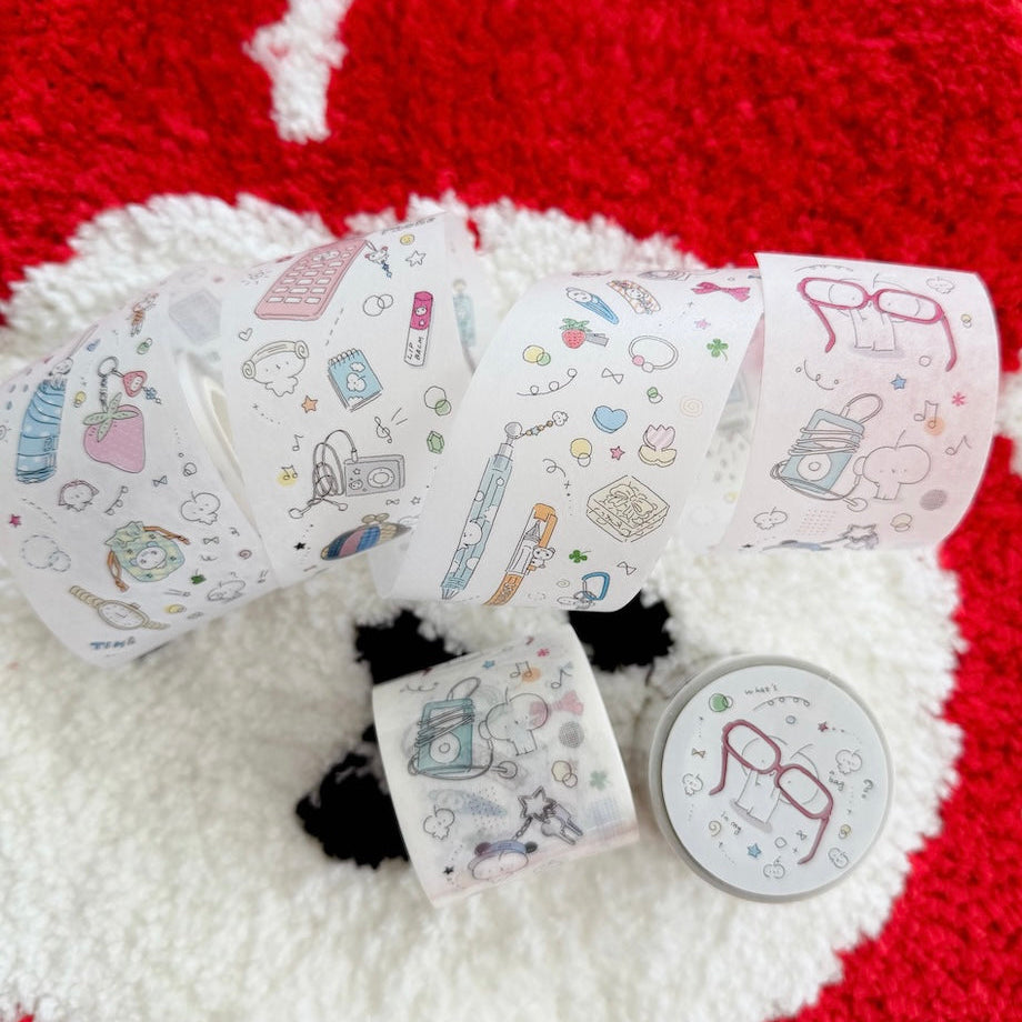 Die-Cut Sticker Roll - What's in my bag?