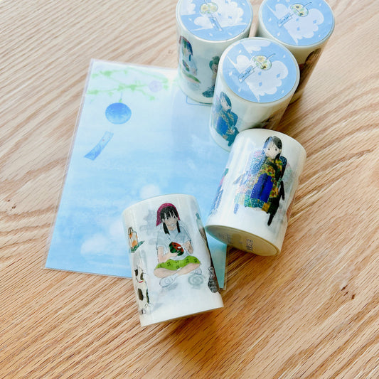 Die-Cut Sticker Roll - Our Summer Break